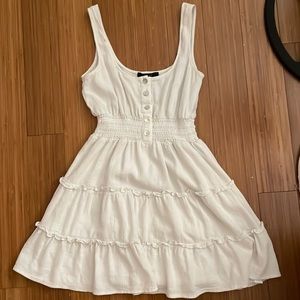 short white dress forever 21